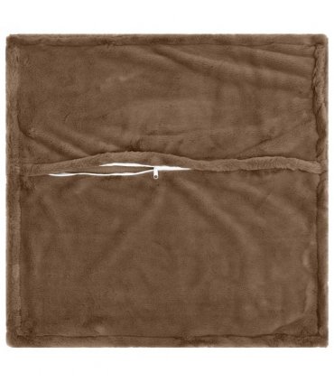 vidaXL Cushion Cover 2 pcs HOUTEN Light Brown 80 x 80 cm