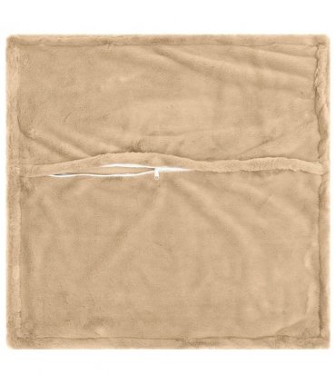 vidaXL Cushion Cover 6 pcs HOUTEN Cream 80 x 80 cm Faux Rabbit Fur