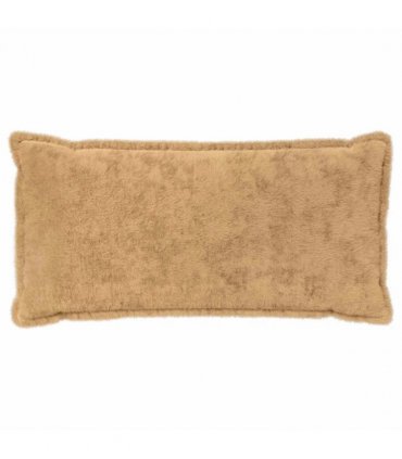 vidaXL Cushion Cover 2 pcs HOUTEN Taupe 40 x 80 cm Faux Rabbit Fur