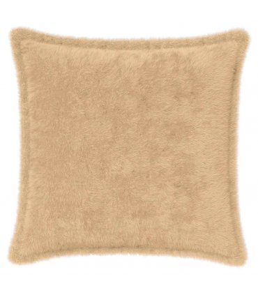 vidaXL Cushion Cover 2 pcs HOUTEN Cream 50 x 50 cm Faux Rabbit Fur