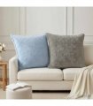 vidaXL Cushion Cover 6 pcs HOUTEN Light Grey 80 x 80 cm — V0672280906