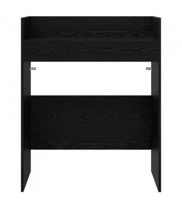 vidaXL DJ Table Black Oak 82 x 45 x 102 cm Engineered Wood