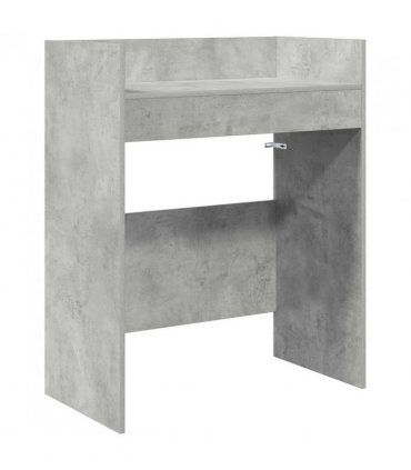vidaXL DJ Table Concrete Grey 82 x 45 x 102 cm Engineered Wood