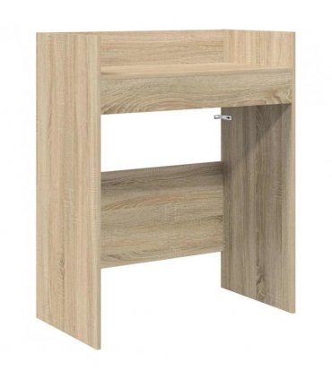 vidaXL DJ Table Sonoma Oak 62 x 45 x 102 cm Engineered Wood
