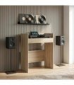 vidaXL DJ Table Sonoma Oak 82 x 45 x 102 cm Engineered Wood