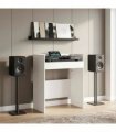 vidaXL DJ Table White 62 x 45 x 102 cm Engineered Wood