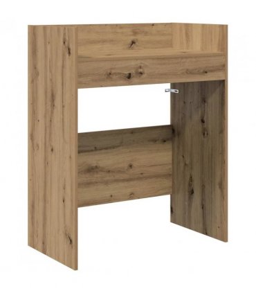 vidaXL DJ Table Artisan Oak 82 x 45 x 102 cm Engineered Wood