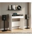 vidaXL DJ Table White 82 x 45 x 102 cm Engineered Wood