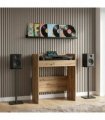 vidaXL DJ Table Artisan Oak 62 x 45 x 102 cm Engineered Wood