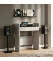 vidaXL DJ Table Concrete Grey 62 x 45 x 102 cm Engineered Wood