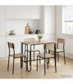 vidaXL Dining Table 100 x 50 x 75 cm Engineered Wood Sonoma Oak