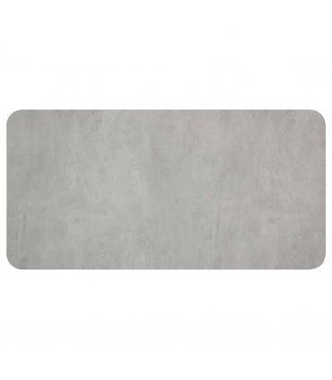 vidaXL Dining Table 100 x 50 x 75 cm Engineered Wood Concrete Grey