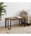 vidaXL Coffee Table Old Wood 100 x 50 x 45 cm Engineered Wood — V0672281356