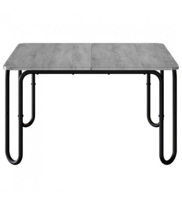 vidaXL Coffee Table Grey Sonoma 59 x 59 x 45 cm Engineered Wood