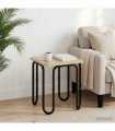 vidaXL Coffee Table Sonoma Oak 40 x 40 x 45 cm Engineered Wood