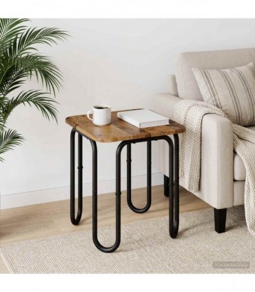 vidaXL Coffee Table Old Wood 40 x 40 x 45 cm Engineered Wood