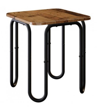 vidaXL Coffee Table Old Wood 40 x 40 x 45 cm Engineered Wood