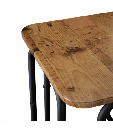 vidaXL Coffee Table Old Wood 40 x 40 x 45 cm Engineered Wood