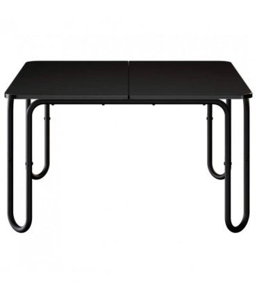 vidaXL Coffee Table Black 100 x 100 x 45 cm Engineered Wood