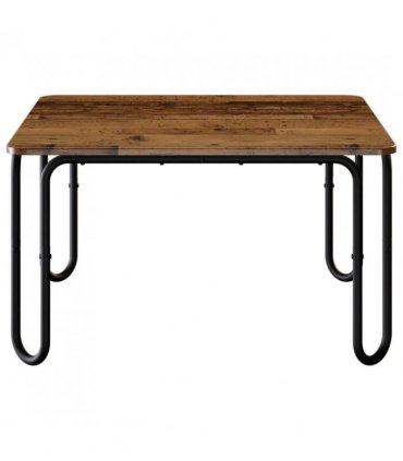 vidaXL Coffee Table Old Wood 79.5 x 79.5 x 45 cm Engineered Wood