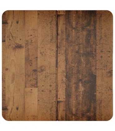 vidaXL Coffee Table Old Wood 79.5 x 79.5 x 45 cm Engineered Wood