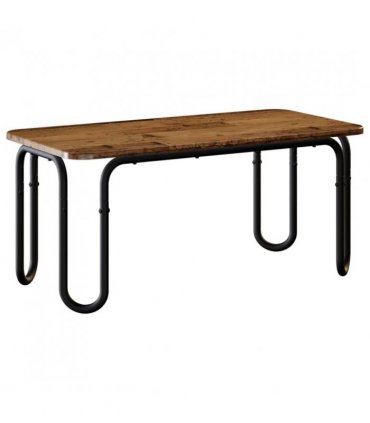 vidaXL Coffee Table Old Wood 79.5 x 40 x 36 cm Engineered Wood