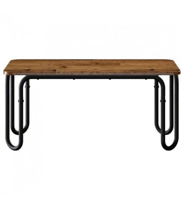 vidaXL Coffee Table Old Wood 79.5 x 40 x 36 cm Engineered Wood