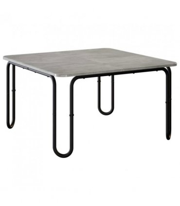 vidaXL Coffee Table Concrete Grey 59 x 59 x 45 cm Engineered Wood