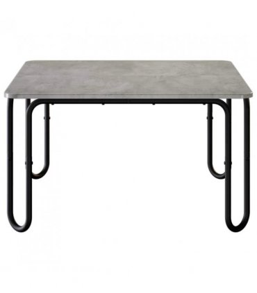 vidaXL Coffee Table Concrete Grey 59 x 59 x 45 cm Engineered Wood