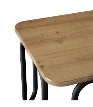 vidaXL Coffee Table Artisan Oak 100 x 50 x 45 cm Engineered Wood — V0672281370