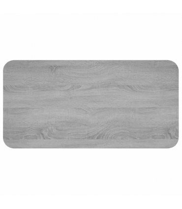 vidaXL Coffee Table Grey Sonoma 100 x 50 x 45 cm Engineered Wood — V0672281374