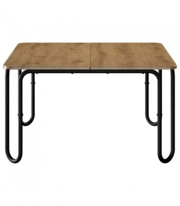 vidaXL Coffee Table Artisan Oak 100 x 100 x 45 cm Engineered Wood