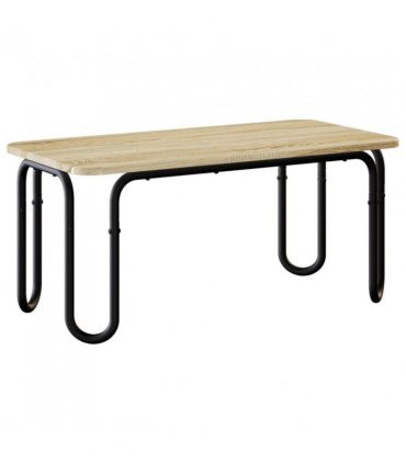 vidaXL Coffee Table Sonoma Oak 100 x 50 x 45 cm Engineered Wood