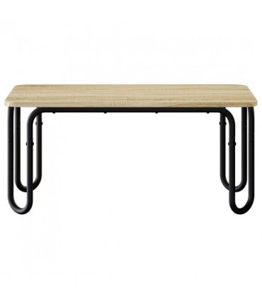 vidaXL Coffee Table Sonoma Oak 100 x 50 x 45 cm Engineered Wood