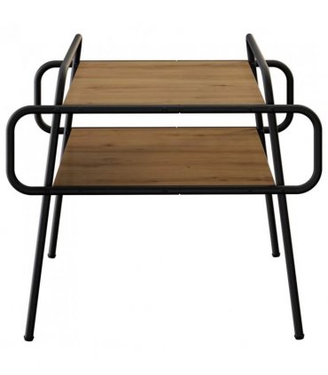vidaXL Coffee Table Artisan Oak 50 x 50 x 51 cm Engineered Wood