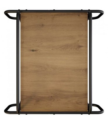 vidaXL Coffee Table Artisan Oak 50 x 50 x 51 cm Engineered Wood