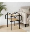 vidaXL Coffee Table Sonoma Oak 40 x 40 x 51 cm Engineered Wood