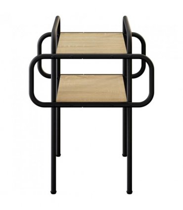 vidaXL Coffee Table Sonoma Oak 40 x 40 x 51 cm Engineered Wood
