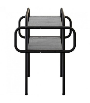 vidaXL Coffee Table Grey Sonoma 40 x 40 x 51 cm Engineered Wood