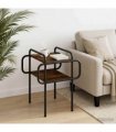 vidaXL Coffee Table Smoked Oak 40 x 40 x 51 cm Engineered Wood