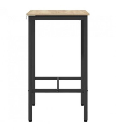 vidaXL Bar Table 52 x 52 x 90 cm Engineered Wood Sonoma Oak