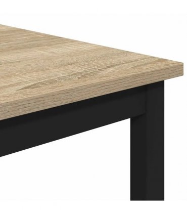 vidaXL Bar Table 52 x 52 x 110 cm Engineered Wood Sonoma Oak