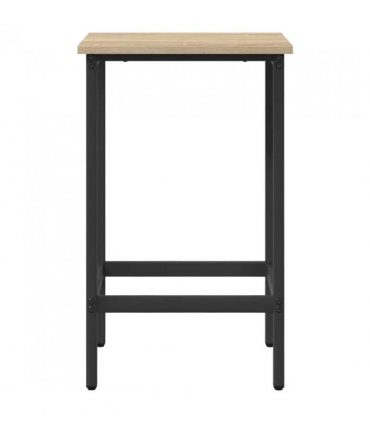 vidaXL Bar Stool 2 pcs Sonoma Oak 40 x 32 x 74 cm Engineered Wood