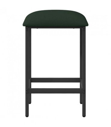vidaXL Bar Stool 2 pcs Dark Green 40 x 32 x 64 cm Engineered Wood