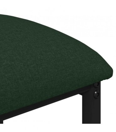 vidaXL Bar Stool 2 pcs Dark Green 40 x 32 x 64 cm Engineered Wood