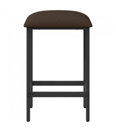 vidaXL Bar Stool 2 pcs Taupe 40 x 32 x 64 cm Engineered Wood