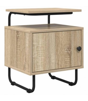 vidaXL Bedside Cabinet 2 pcs Sonoma Oak 40 x 36.5 x 50 cm — V0672281577