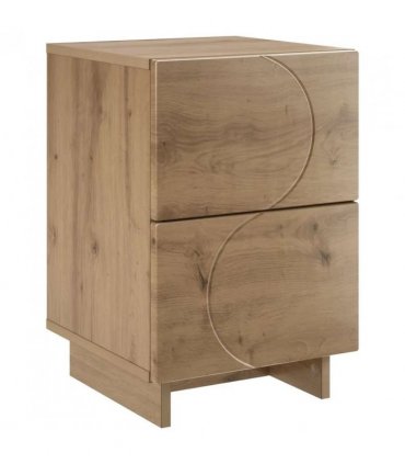 vidaXL Bedside Cabinet Artisan Oak 33.5 x 34.5 x 50 cm Engineered Wood