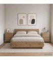vidaXL Bedside Cabinet 2 pcs Artisan Oak 33.5 x 34.5 x 50 cm