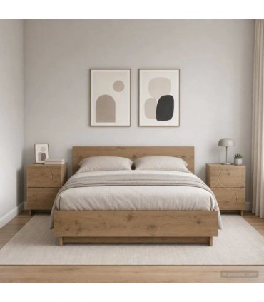 vidaXL Bedside Cabinet 2 pcs Artisan Oak 33.5 x 34.5 x 50 cm